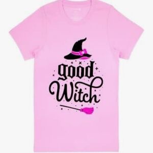 NWT Good Witch Wicked Inspired Pink Tshirt